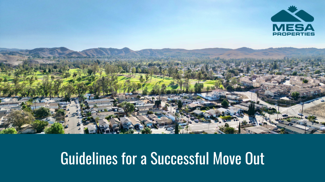 Guidelines For A Successful Move Out
